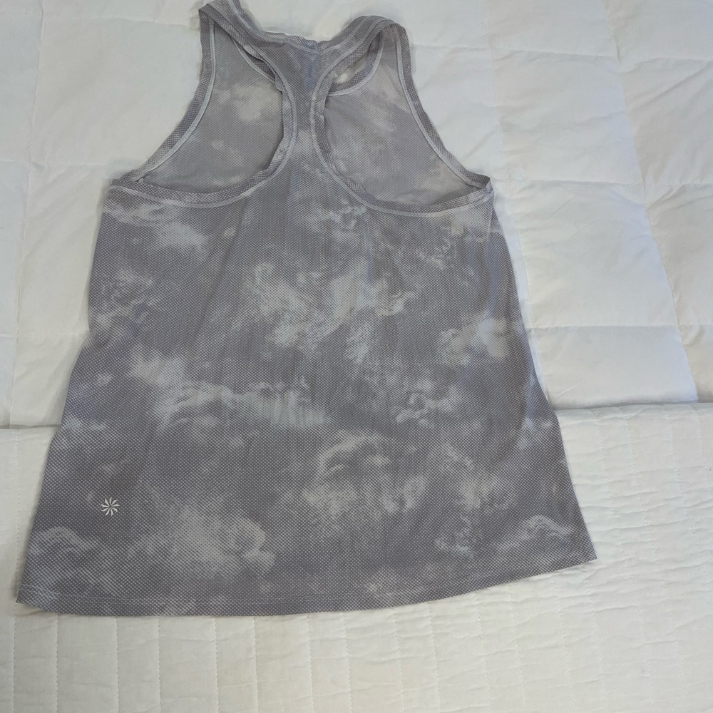 Athleta XS training Shirt in Grey Abstract - Picture 6 of 7